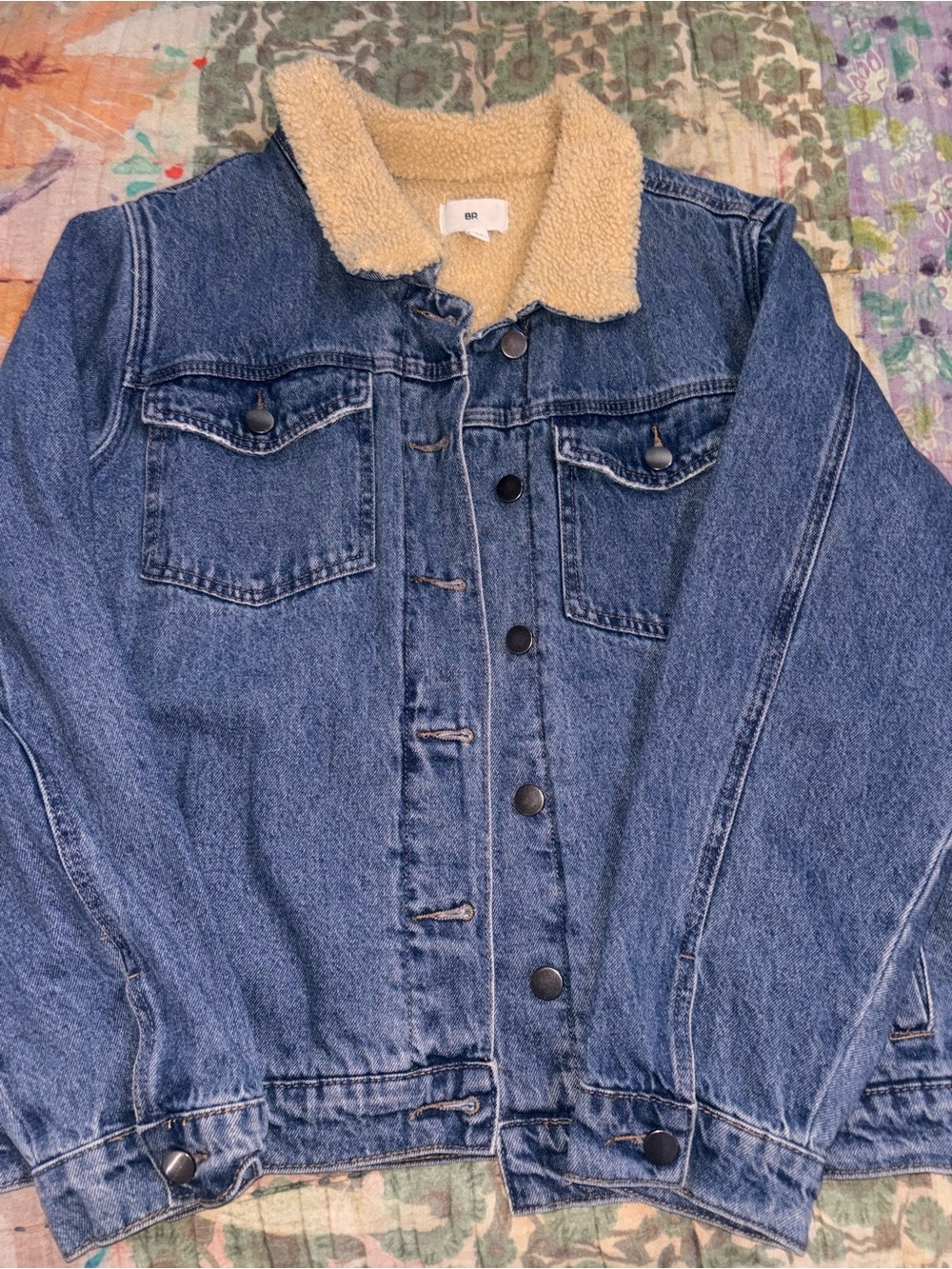 BP. Denim Sherpa lined jacket